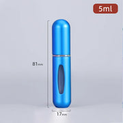 Refillable Perfume Empty Bottles With Spray Scent Pump Portable Travel Empty Cosmetic Containers Mini Spray Atomizer Bottle