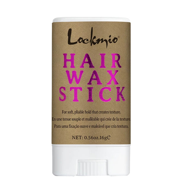 LOCKMIO Women Hair Wax Stick for Wigs Anti-frizz Flyaways Control Styling Wax Long-lasting Smooth Broken Back Hair Pomade Cream