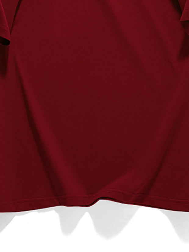 COUTUDI 100% Cotton 3 pieces Women Short Sleeve T-shirt Summer Oversize Solid Color Basic Top Casual Female Regular Fit Soft Tee