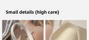 6cm Thickened Push-Up Bra for Small Chest Wireless No Steel Ring Anti-Slip Pads Seamless Invisible Adjustable Straps