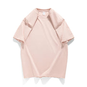 COUTUDI 100% Cotton 3 pieces Women Short Sleeve T-shirt Summer Oversize Solid Color Basic Top Casual Female Regular Fit Soft Tee