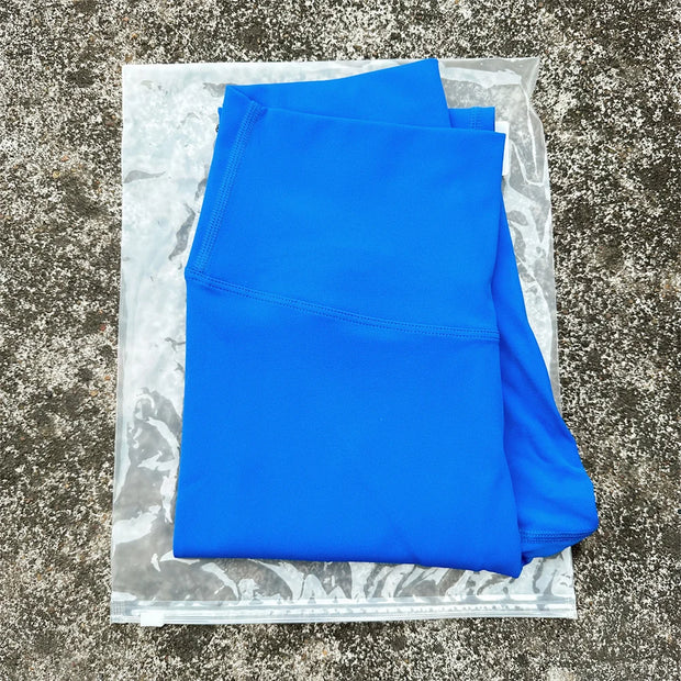 Solid Color High Waist Yoga Legging soft Women Sport Pant Tight Butter Athletic Gym Comprehensive Training Jog Back Waist Pocket