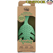 Mini Detangler Hair Brush Travel Size Eco Friendly IntelliFlex Bristles Easy Detangling Ergonomic Handle Tangle Free Gentle on