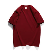 COUTUDI 100% Cotton 3 pieces Women Short Sleeve T-shirt Summer Oversize Solid Color Basic Top Casual Female Regular Fit Soft Tee