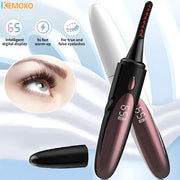 Electric Heated Eyelash Curler USB Rechargeable Eyelashes Curler 4 Mode Quick Heating Natural Curler Long Eyelash Lasting Makeup