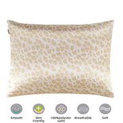 Mulberry Silk Pillowcase for Hair & Skin Care Anti-Frizz Satin Pillow Case Queen/King Super Soft Hypoallergenic Bedding Cover