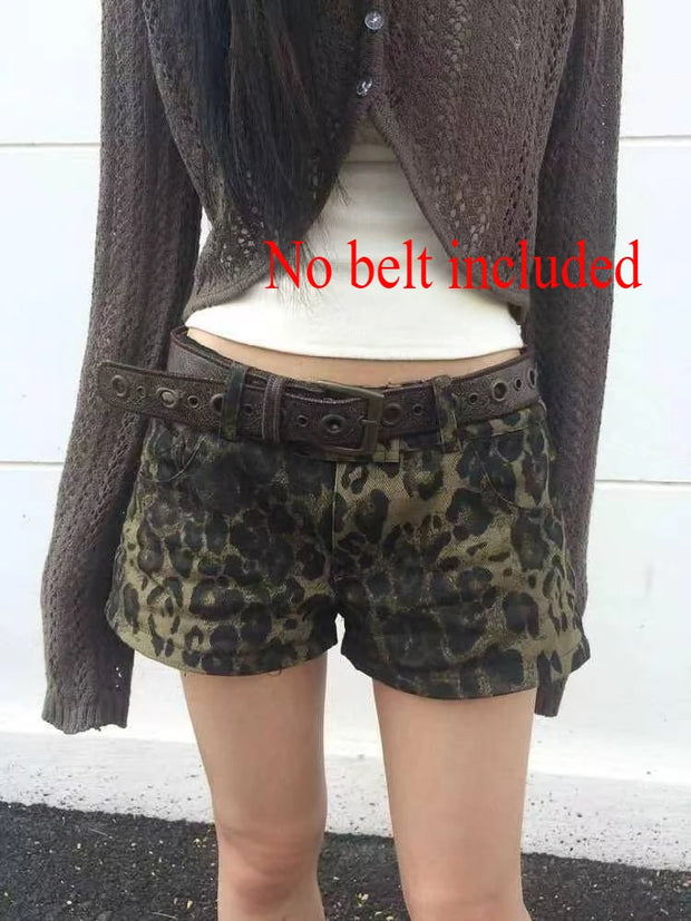 Summer Women Y2k Streetwear Gyaru Harajuku Fashion Grunge Vintage Coquette Low Rise 2000s Jean Shorts Denim Hot Pants Japanese